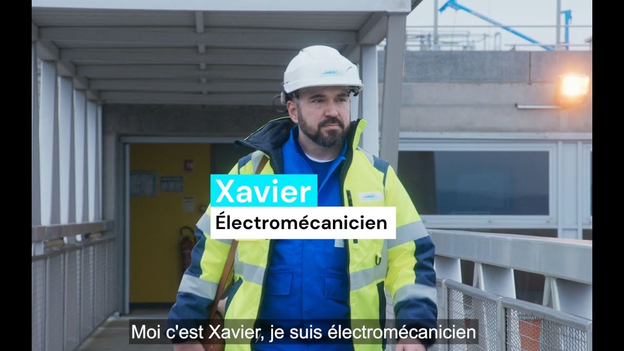 Mon métier au SIAAP #1 : Xavier électromécanicien