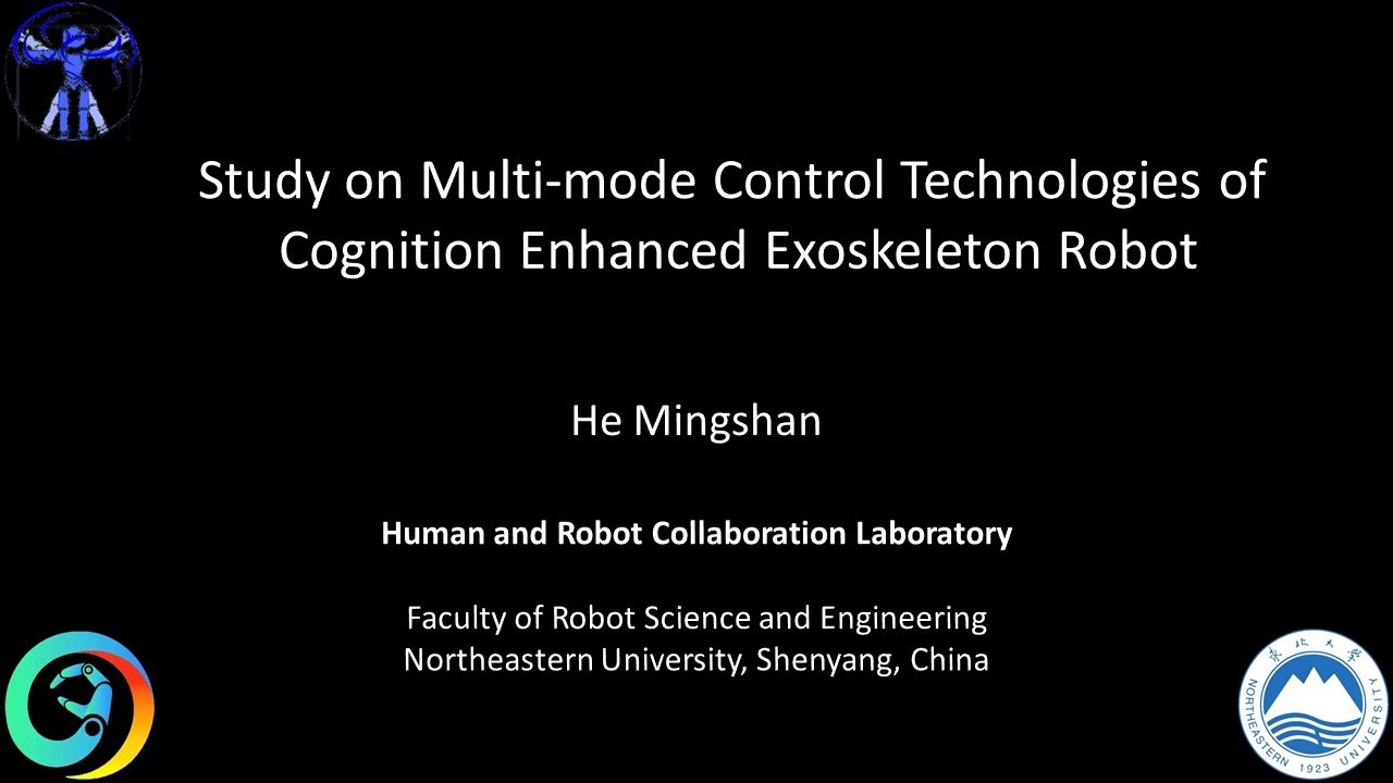 Study on Multi-mode Control Technologies of Cognition Enhanced Exoskeleton Robot
