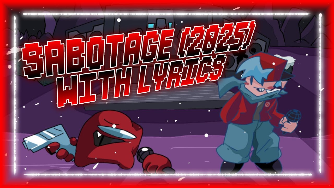 [FNF] Sabotage With Lyrics || Vs Impostor Reboot Cover
