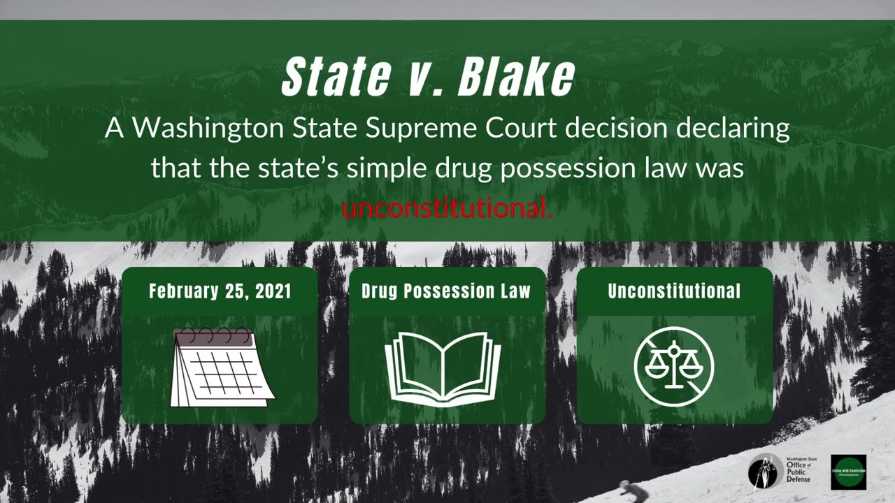 1. What is State v  Blake for the incarcerated?