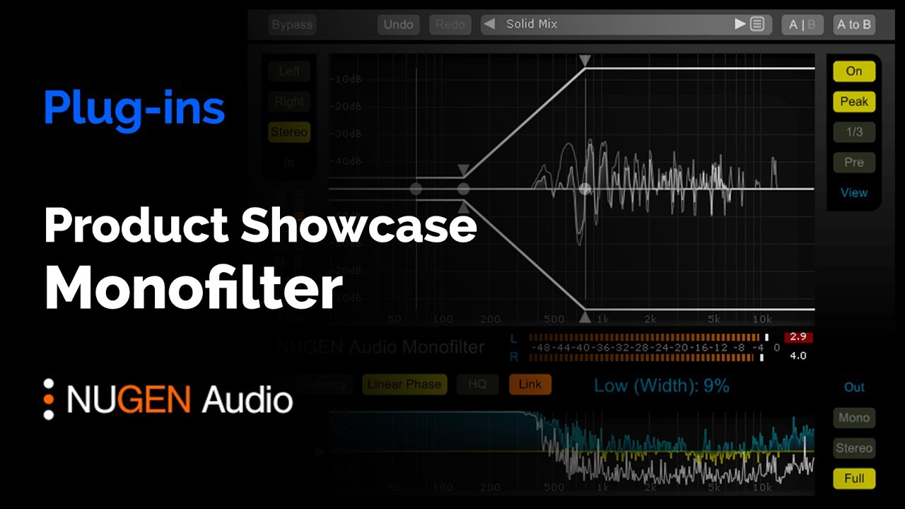 Monofilter - Essential Bass Management - Product Showcase