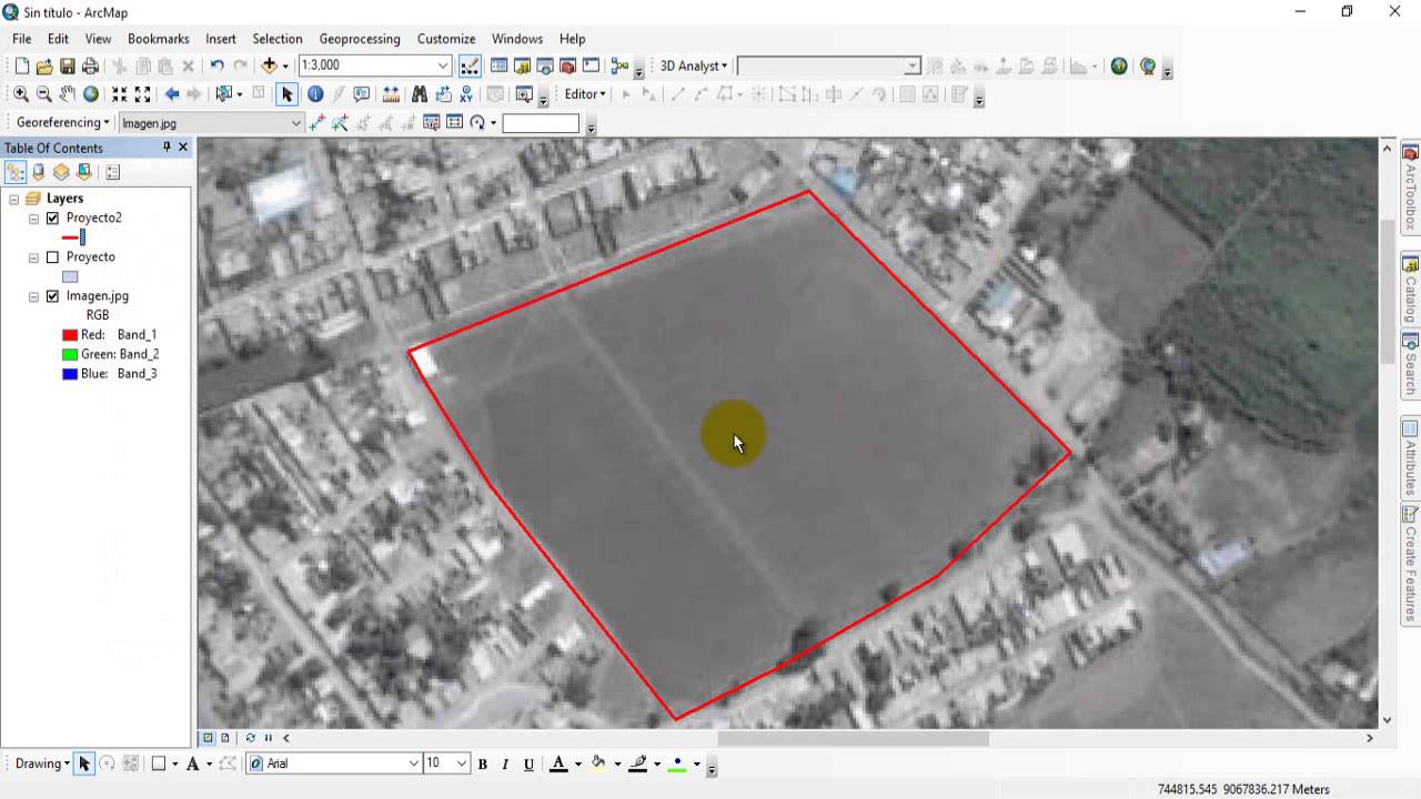 Curso de ArcGIS 10.3.1 - Clase Nº 09: Utilizar la Herramienta CoGo