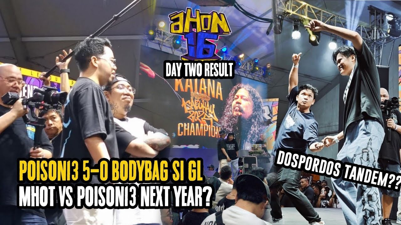 FLIPTOP AHON 16 DAY TWO RESULT | KATANA ISABUHAY 2026 CHAMPION