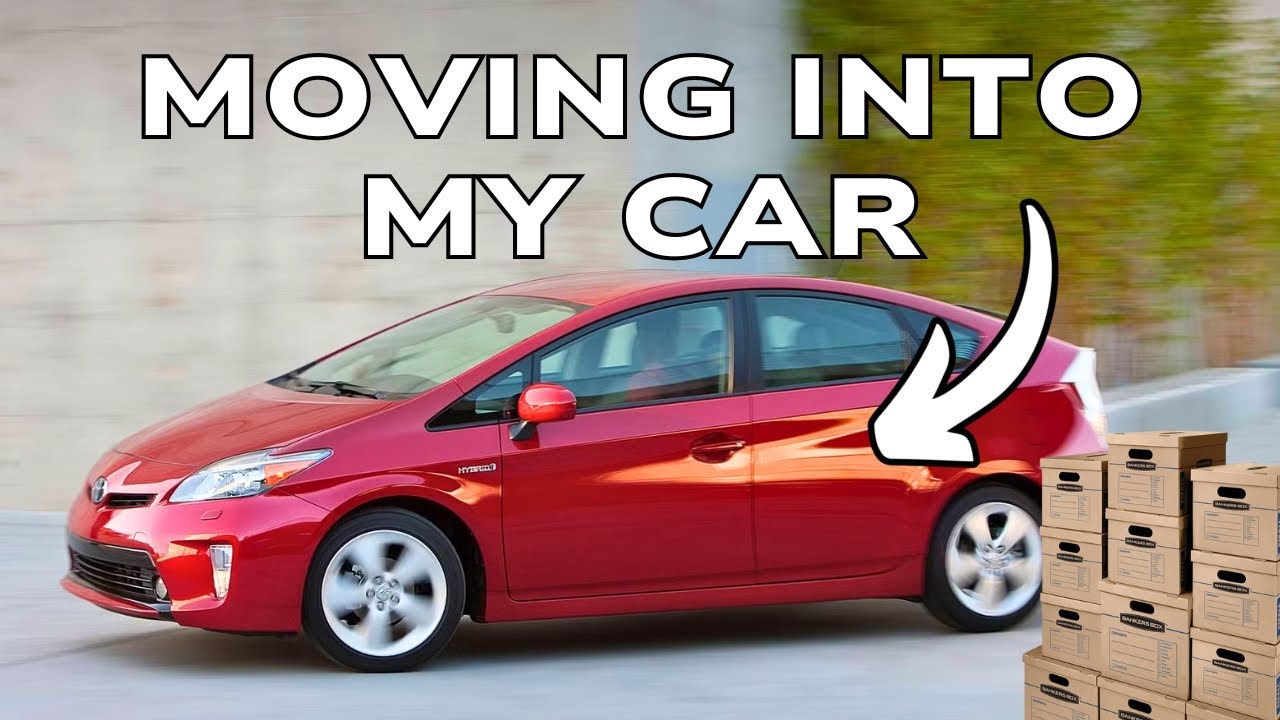 Moving into My Car: Simple Living Setup #carliving
