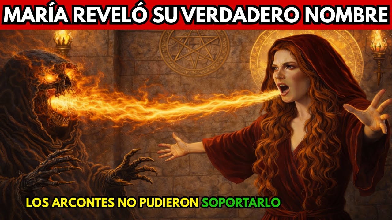 María HABLÓ su Verdadero NOMBRE UNA Sola Vez — NO ERA  María, Los ARCONTES TEMBLARON Cuando Lo Dijo