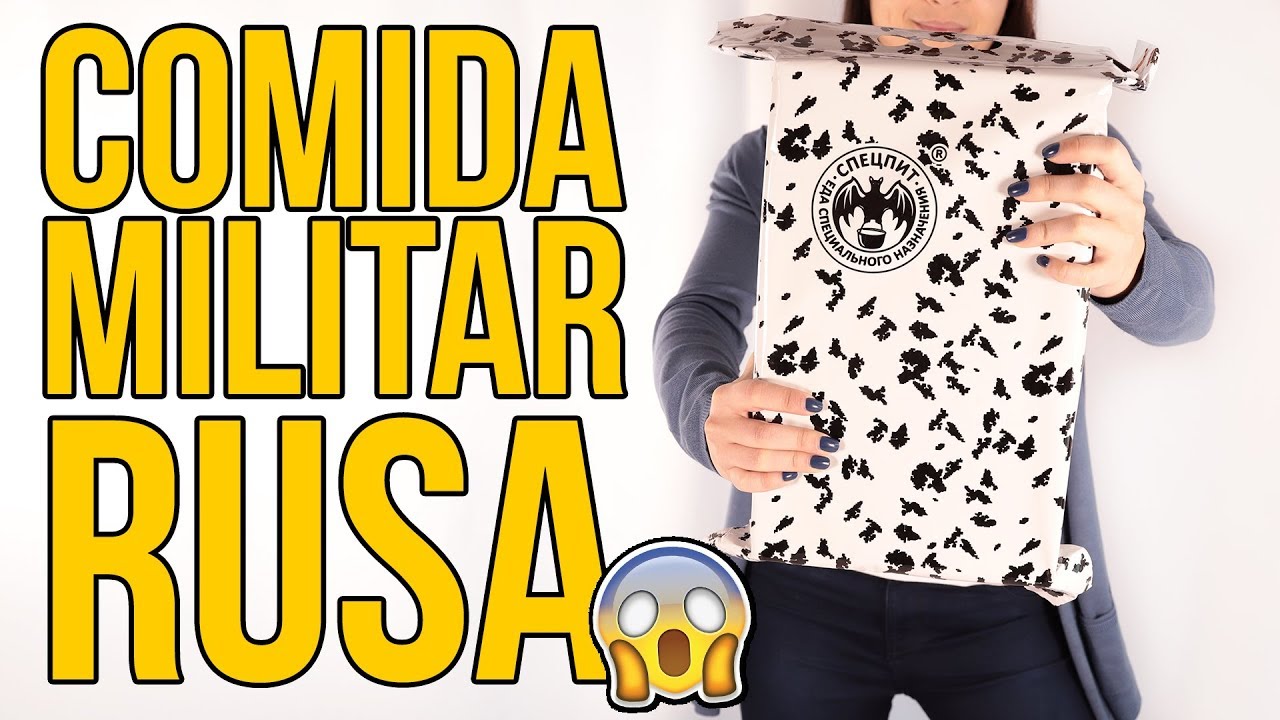 Probando COMIDA MILITAR para SOBREVIVIR al Invierno RUSO (+5000kcal)