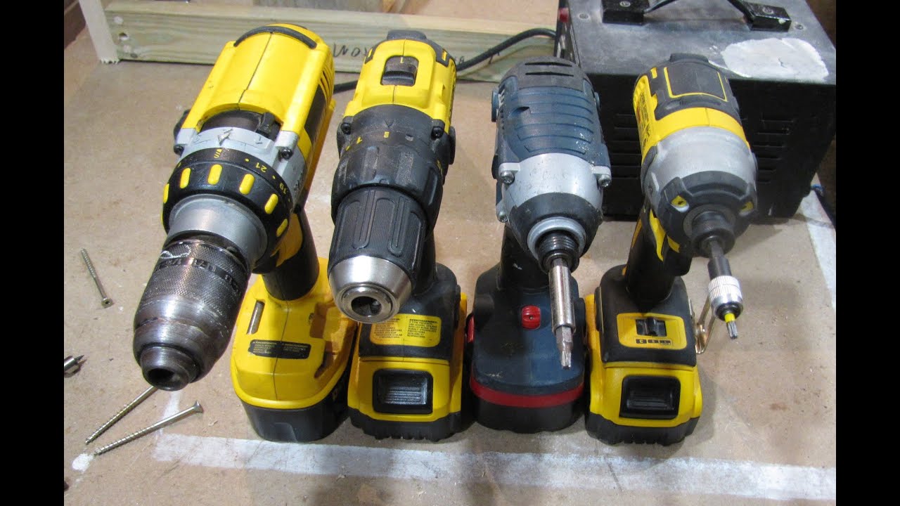 Dewalt DCD777 and DC930 Drills