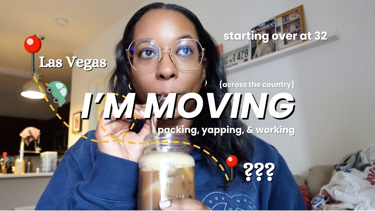 I'M MOVING | Starting over in your 30s, Packing, Organizing, & Feeling Overwhelmed