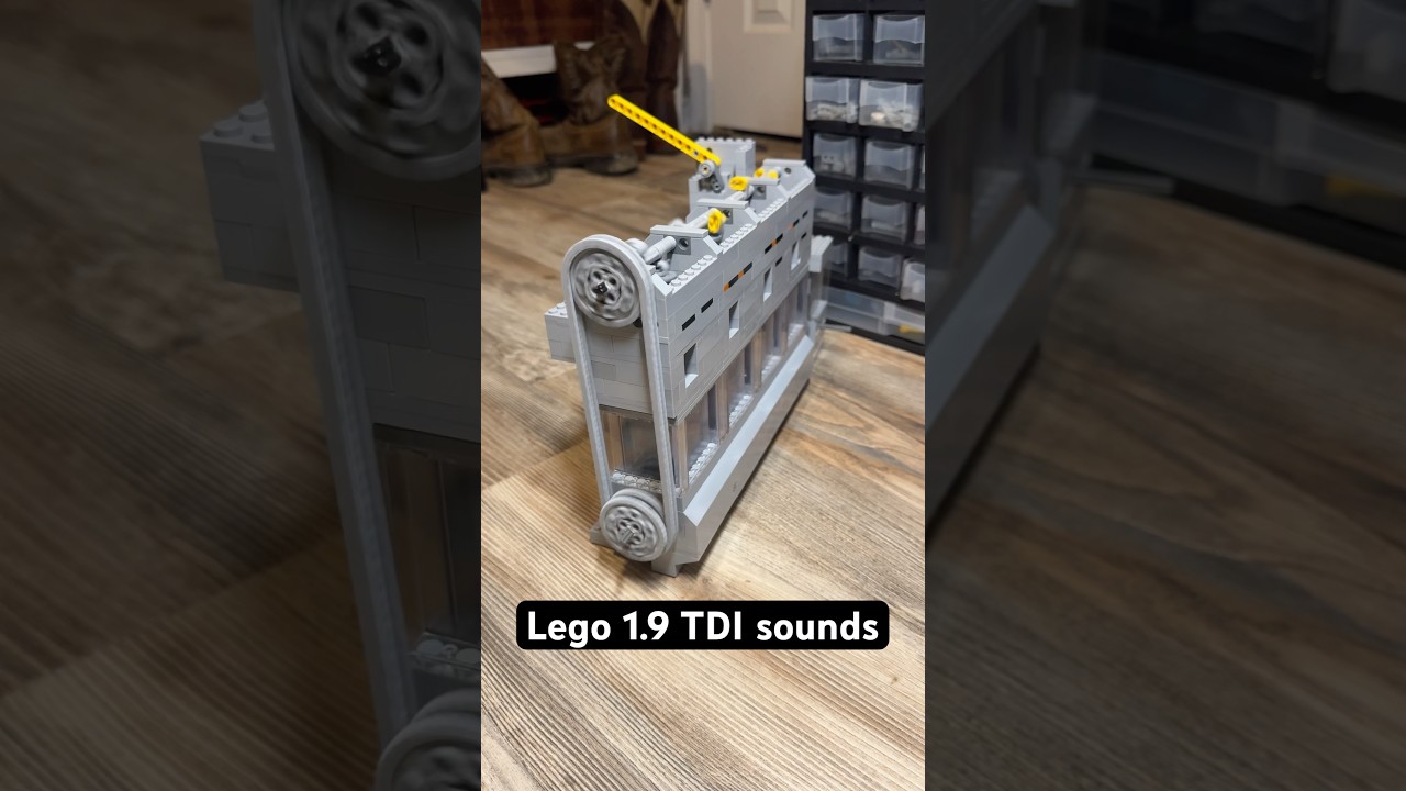Lego engine sounds just like a 1.9 TDI