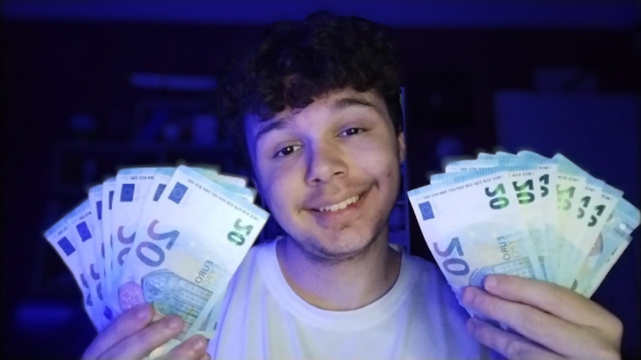 ASMR Je compte ma TUNE, BORDEL J'SUIS RICHE  (Billets et Pièces)