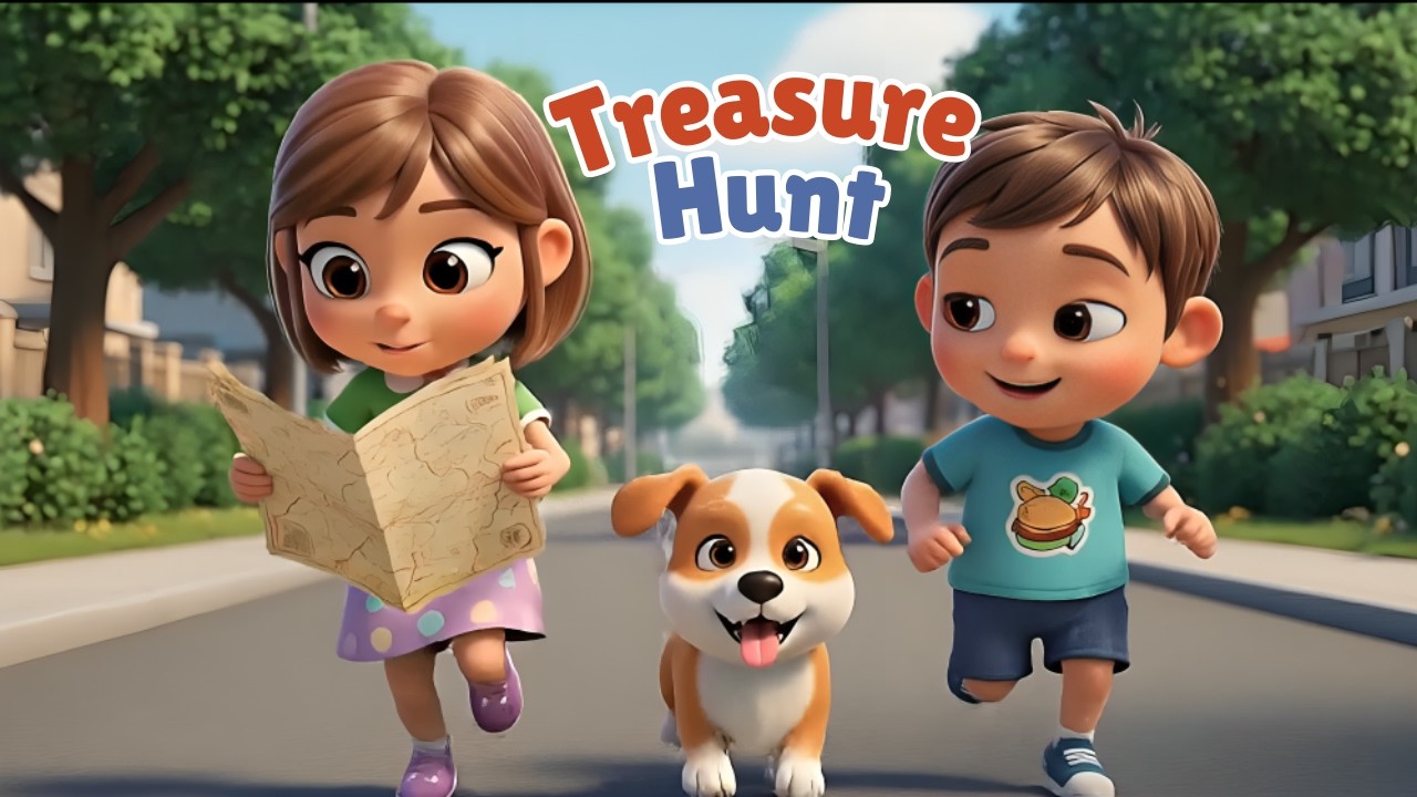 Treasure hunt 3D Animated Story