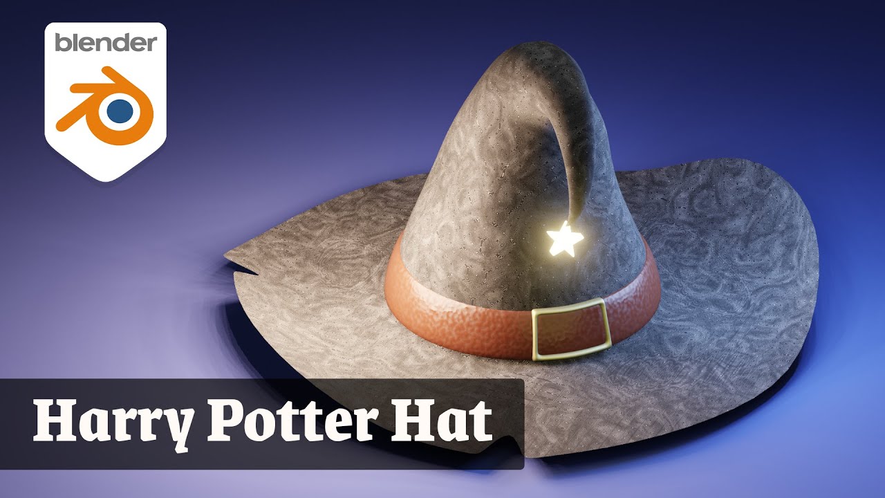 How to Create A Wizard Hat In Blender | Tutorial