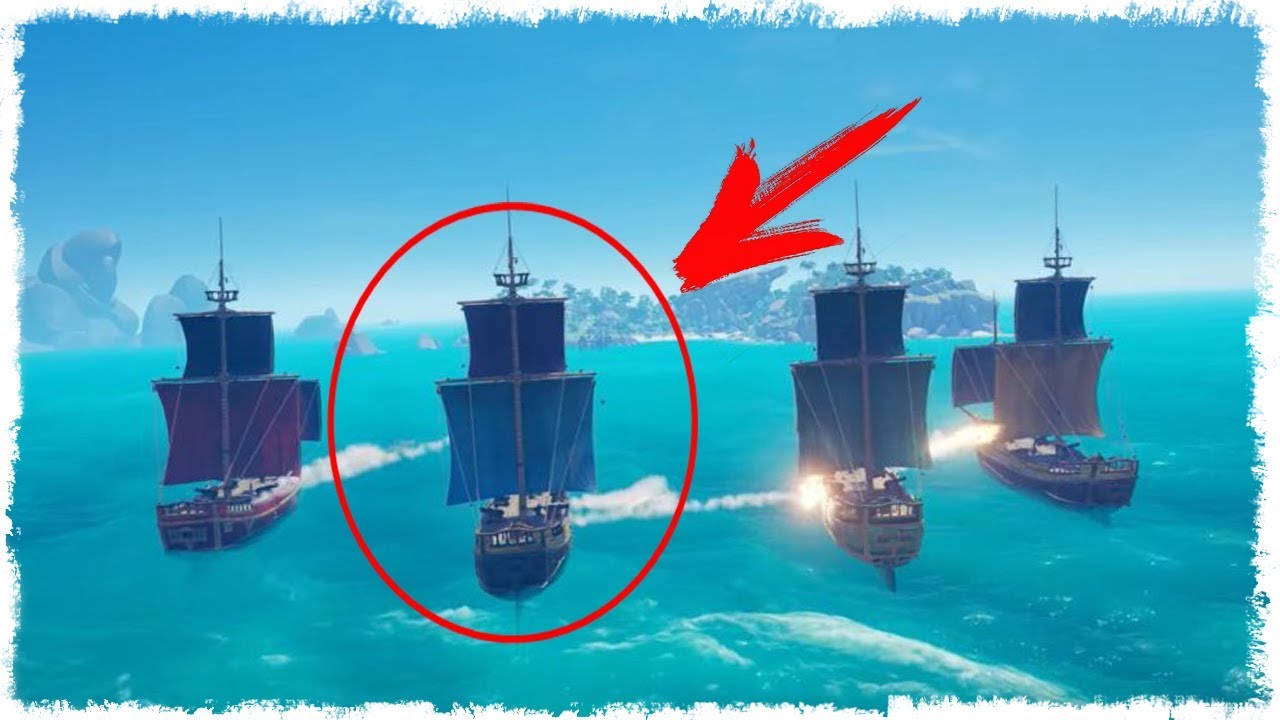 ЗДЕСЬ НЕ ВЫЖИТЬ!!! КОРОЛЕВСКАЯ БИТВА В SEA OF THIEVES!!!