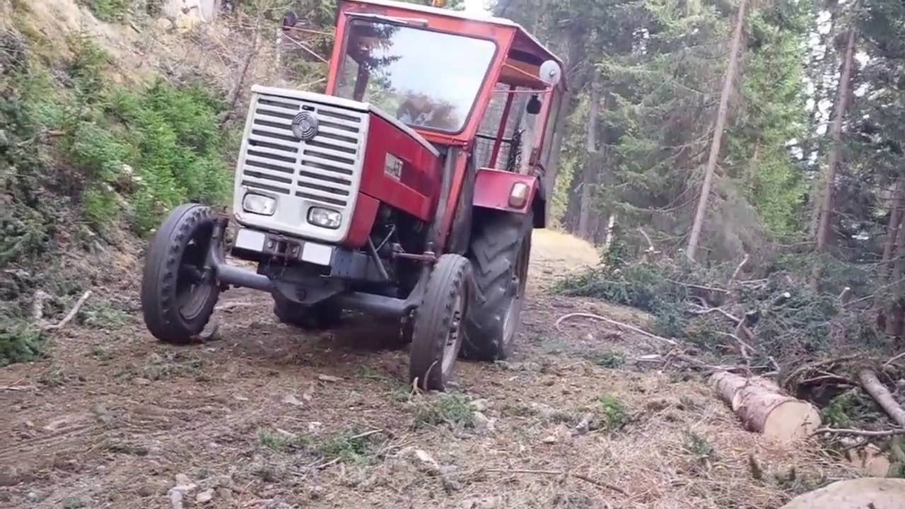 Waldarbeit mit Steyr 430