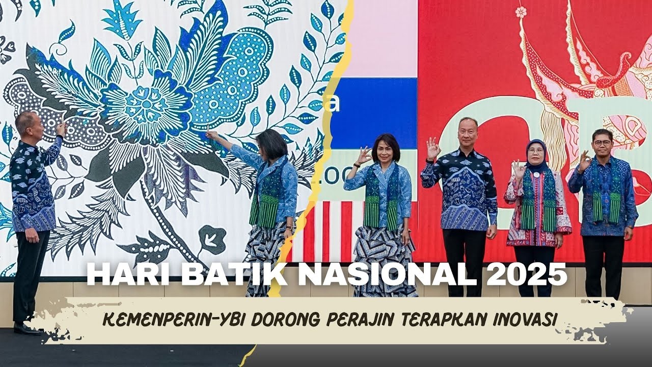 Hari Batik Nasional 2025, Kemenperin-YBI Dorong Perajin Terapkan Inovasi