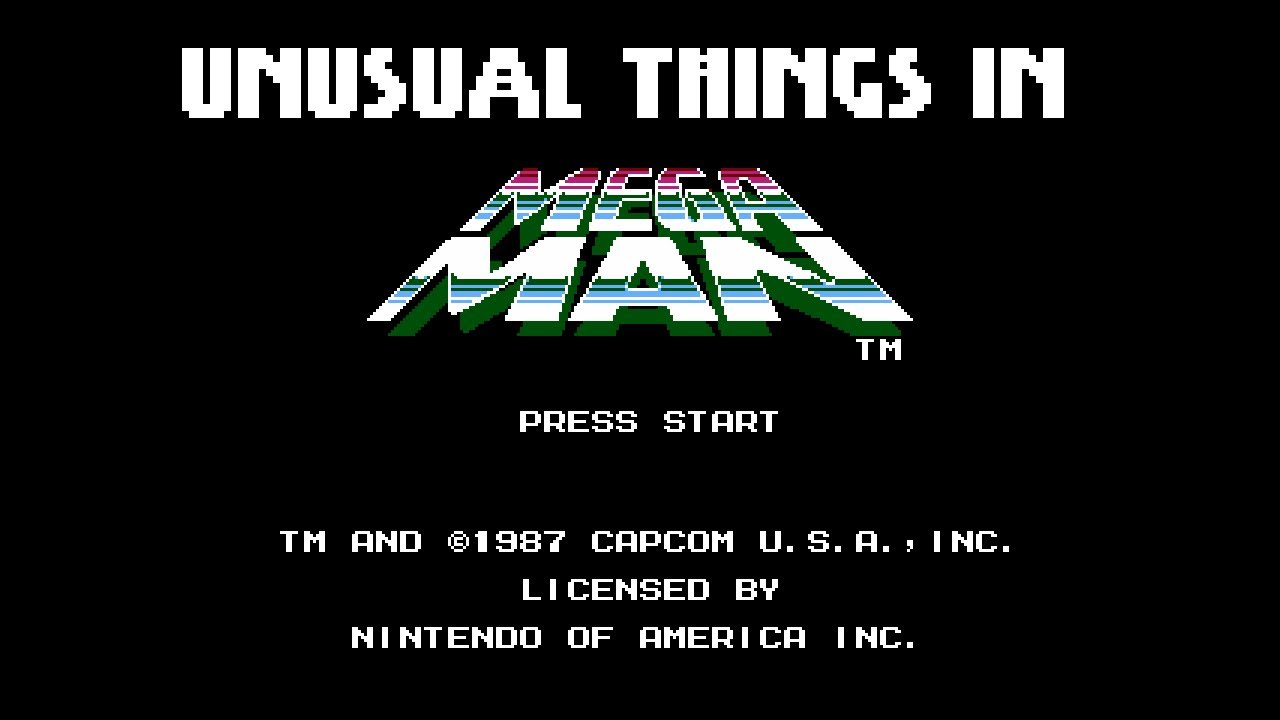 Unusual Things In Mega Man 1