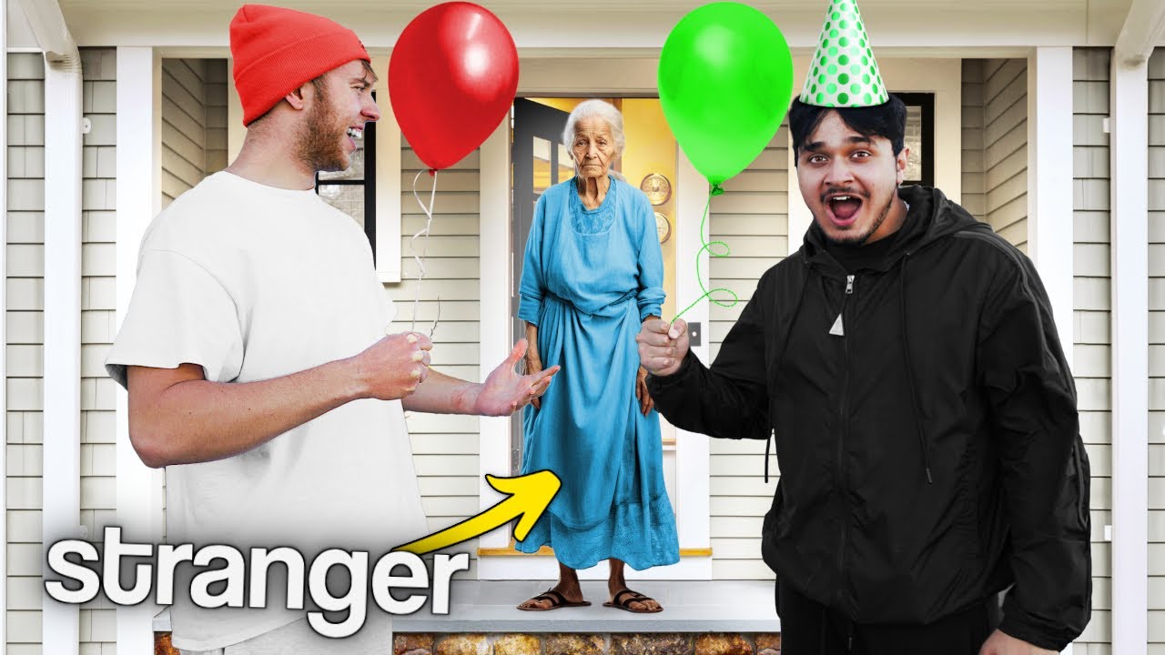 Asking Strangers To Party At Their House