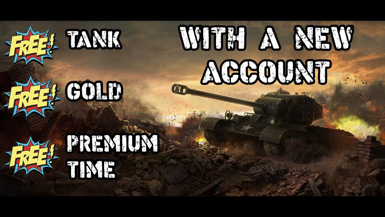 World of Tanks || New Account, Free Gold, Free Premium Tank & More
