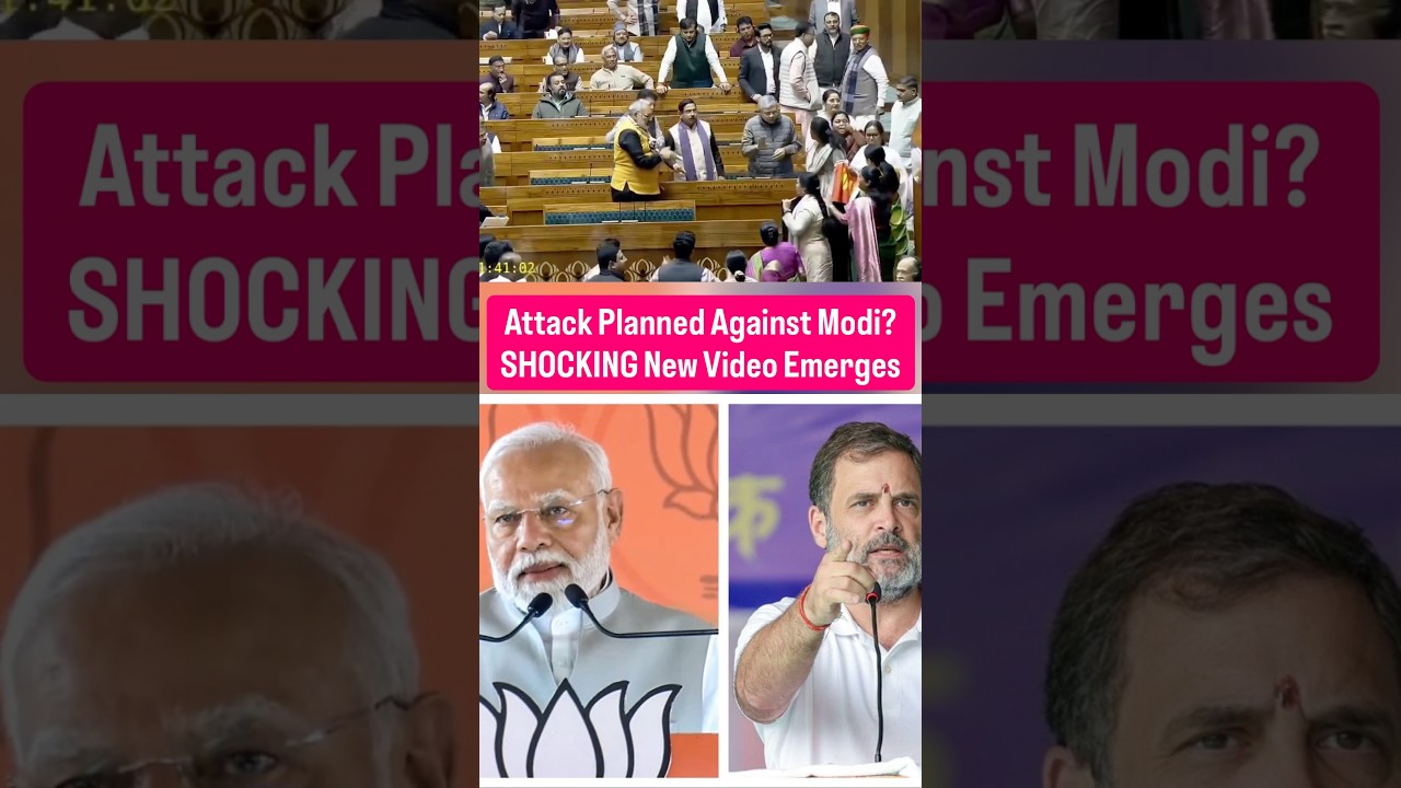 SHOCKING! Attack Planned Against Modi? | Rijiju Releases New Video From #LokSabha #modi #congress