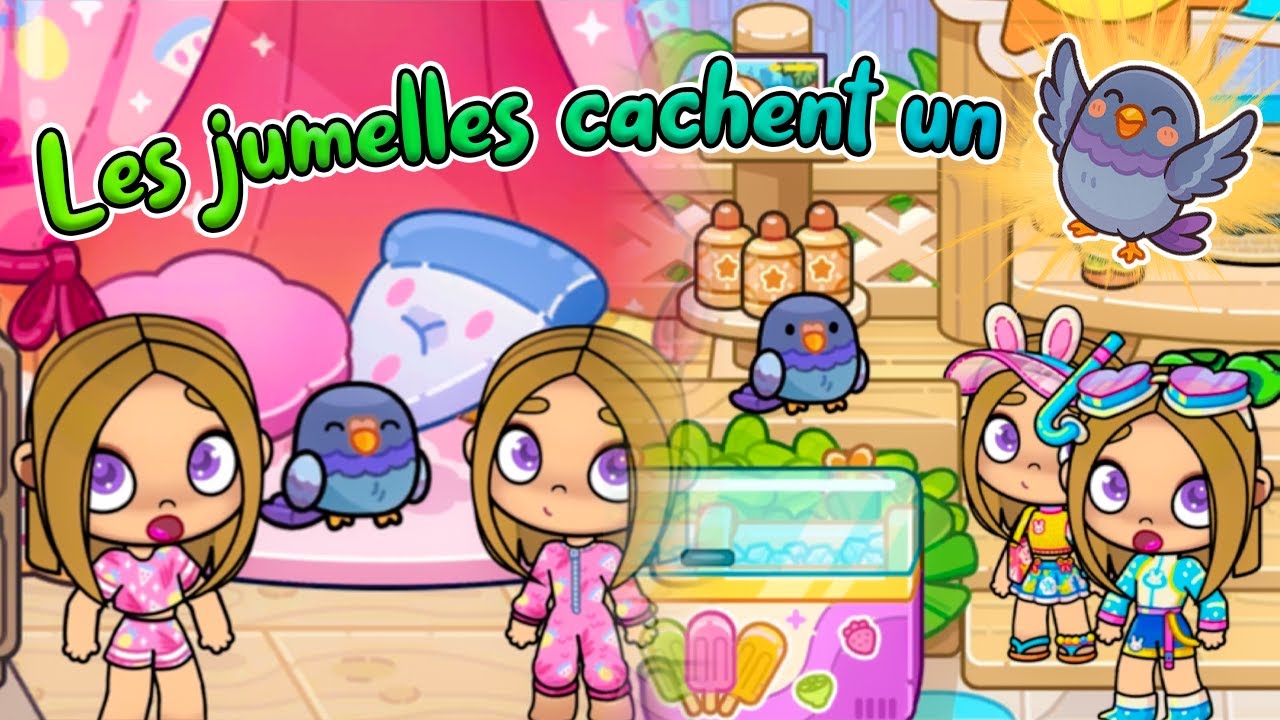 LES JUMELLES CACHENT UN PIGEON DANS LEUR CHAMBRE SUR AVATAR WORLD ! LA MUMU FAMILY