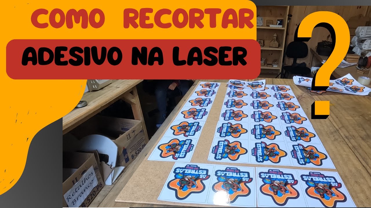 Como Fazer Corte Preciso na Laser CO₂ | MDF Adesivado Passo a Passo