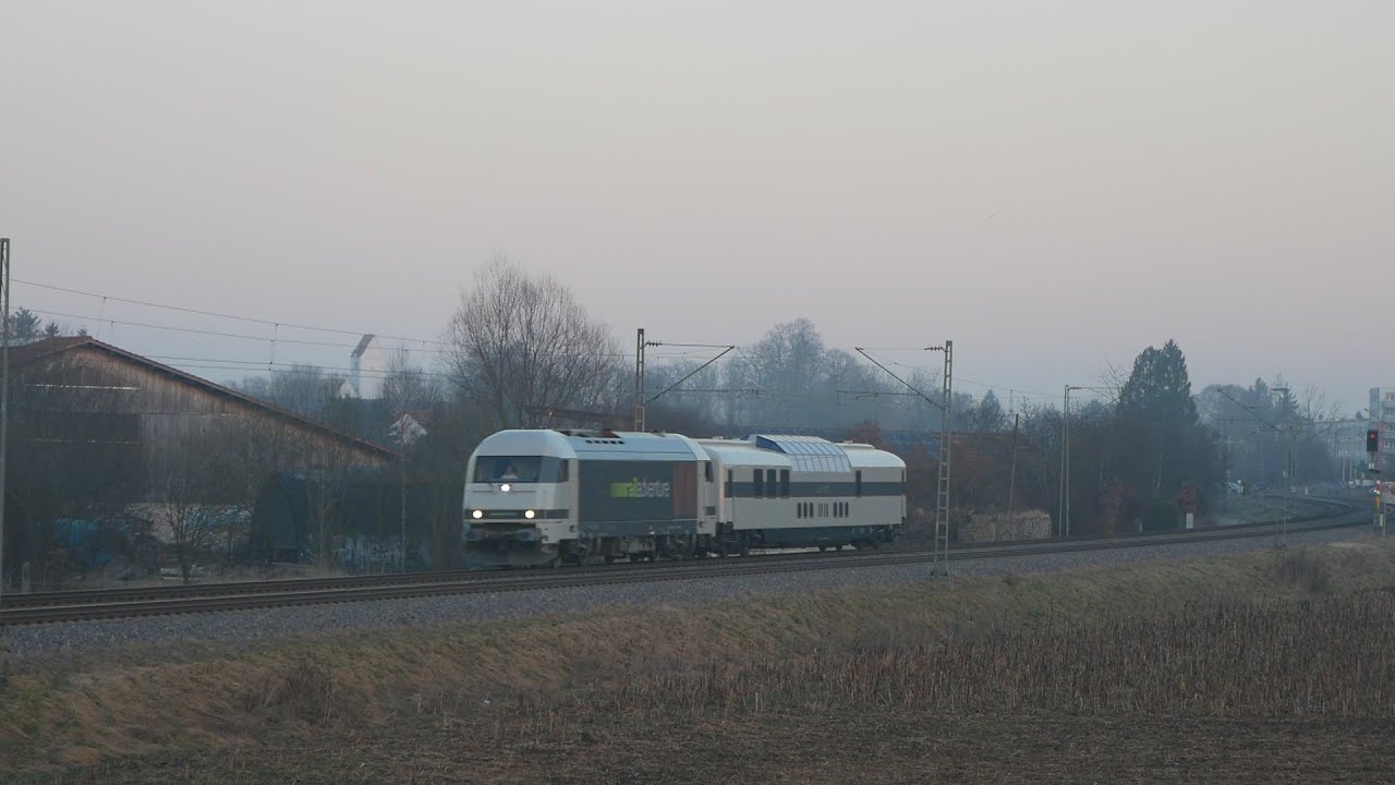 RailAdventure hat Nachwuchs: 2016 902 mit LuXon auf Valentinstagsfahrt ins Allgäu | Aubing, Hbf