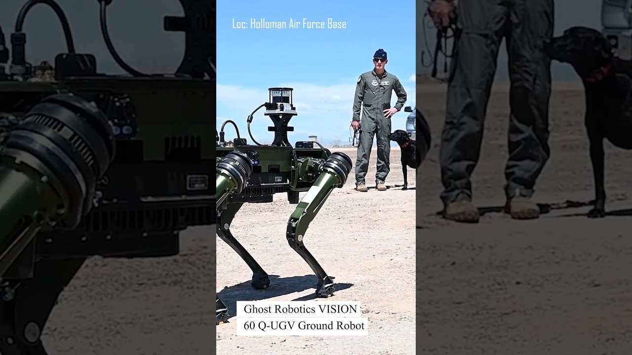 US Military Tests Robot Dog #military #usmilitary #robotdogs #shorts
