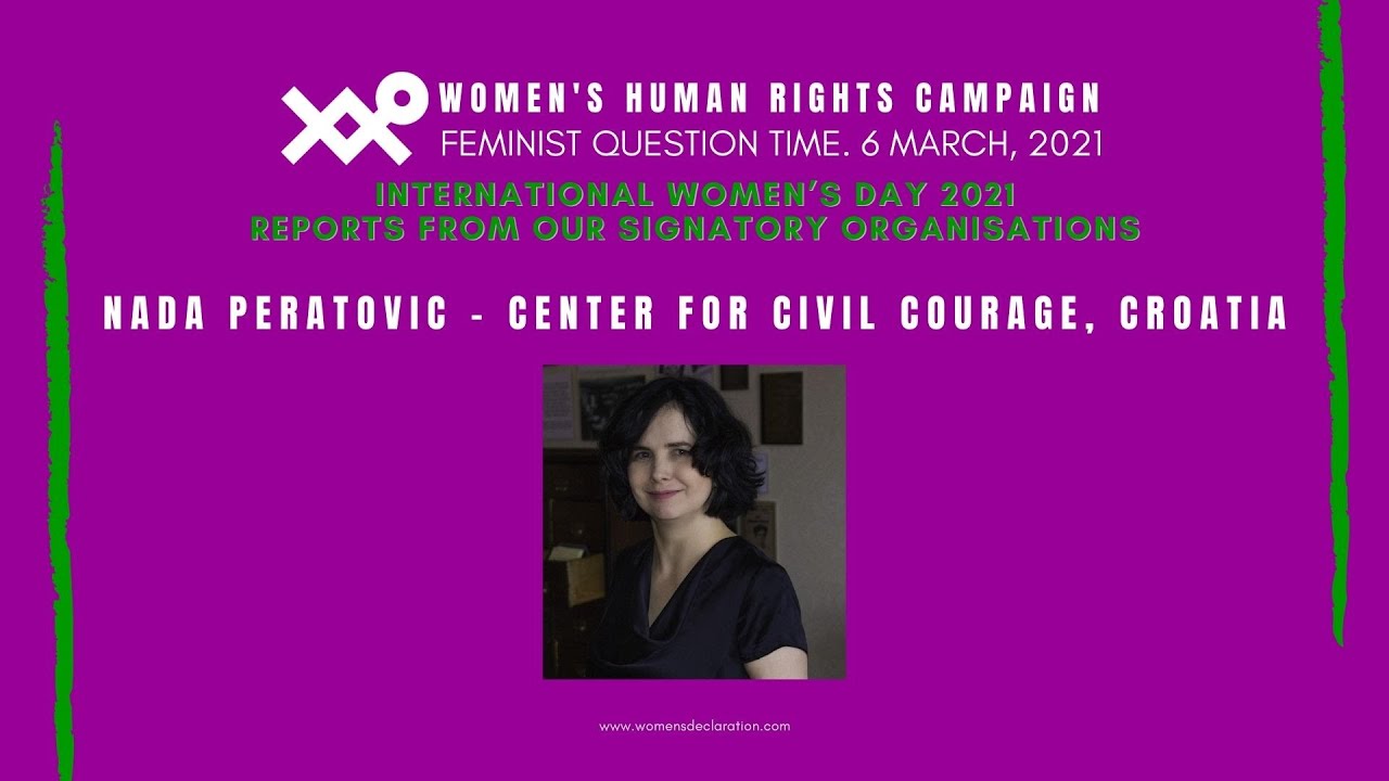 Nada Peratovic - Center for Civil Courage, Croatia