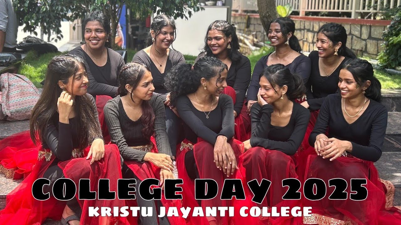 College day 2025 💃🔥 || Kristu Jayanti College #kjcdiaries #collegeday