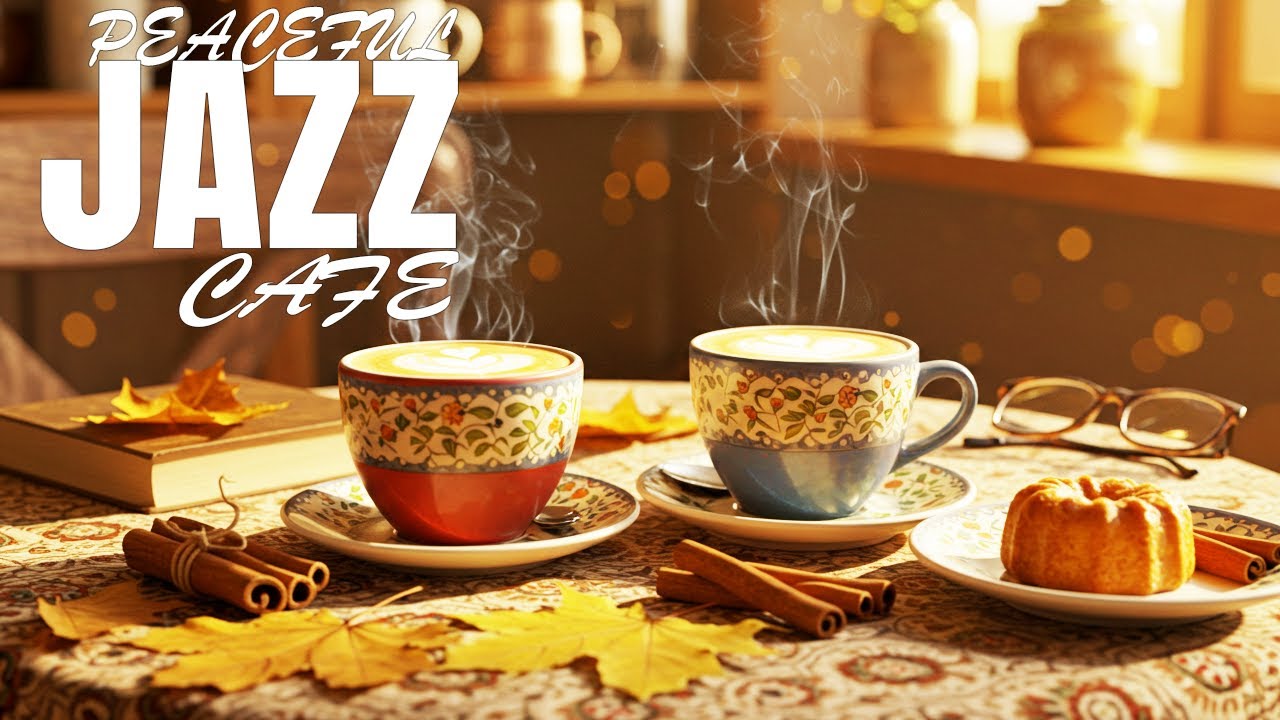 Relaxing Morning Jazz Café Vibes – Smooth Jazz to Focus, Study & Start Your Day Calmly