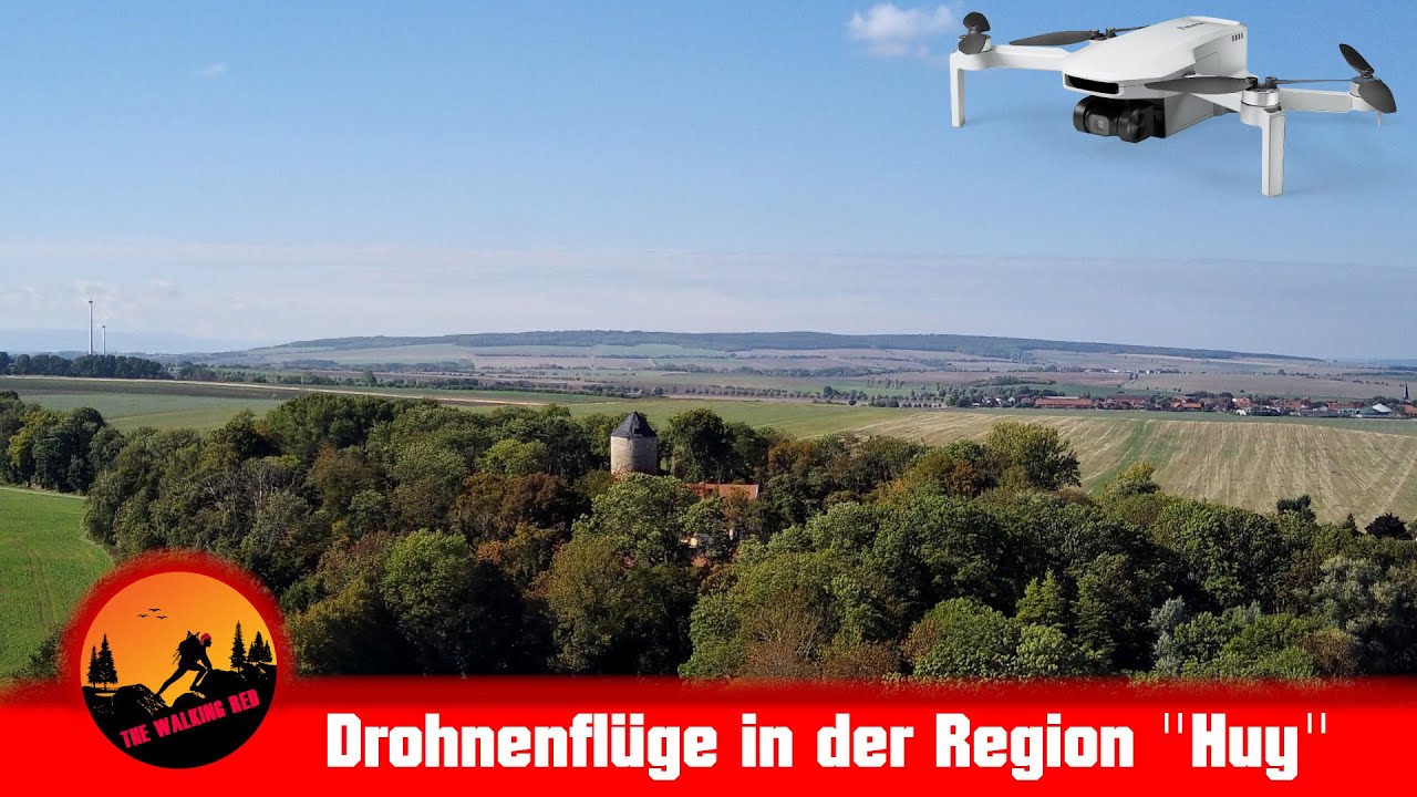 Drohnenflüge im Harz in der Region Huy | #007 | Red84 - The Walking Red
