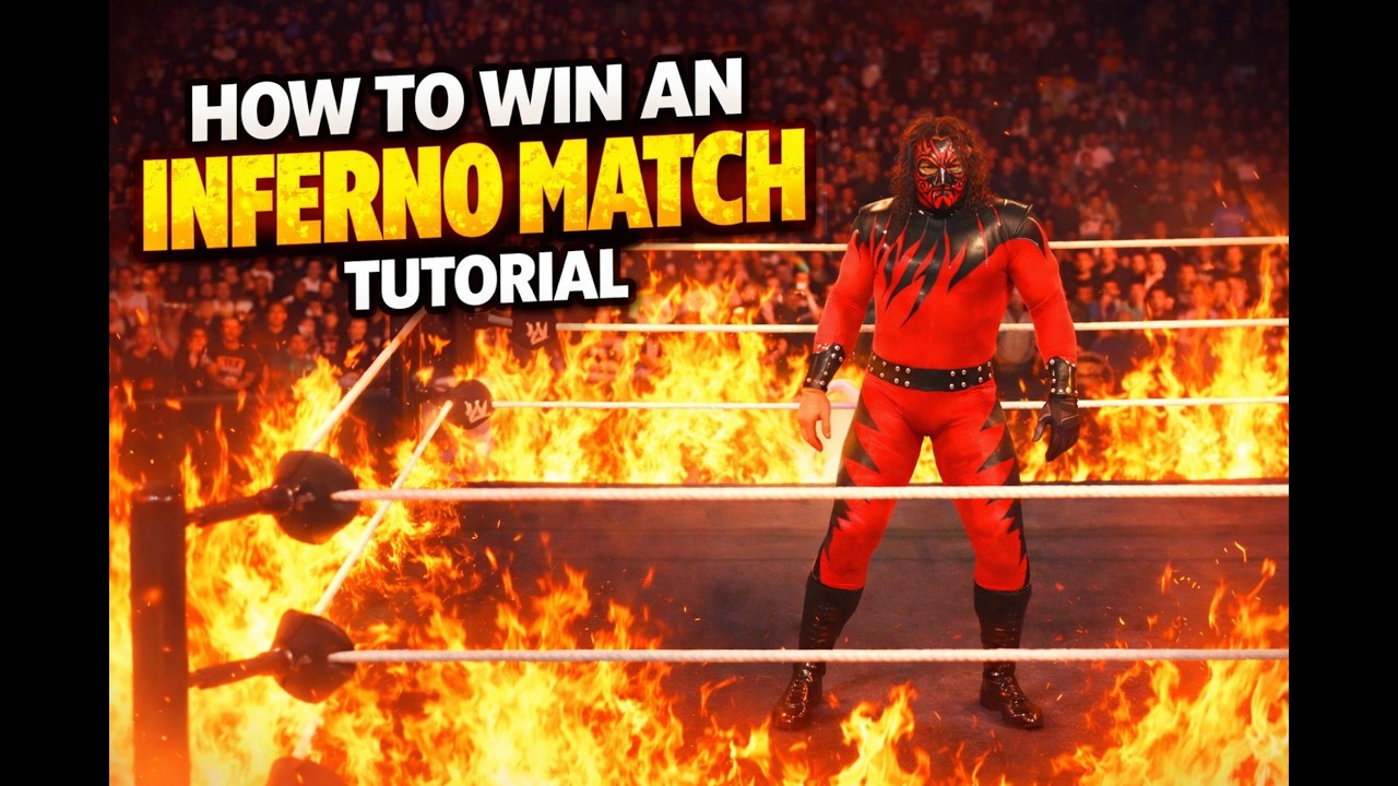 WWE 2K26: How To Win An Inferno Match In Universe Mode (Tutorial)