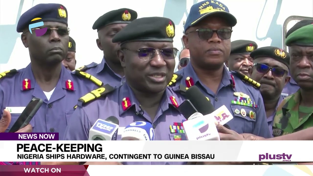 Peace-Keeping: Nigeria Ships Hardware, Contingent To Guinea Bissau | NEWS