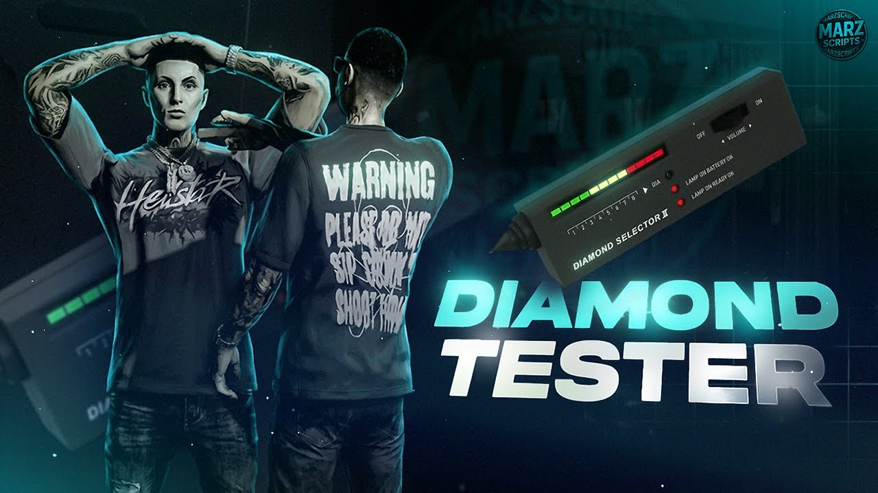 [ESX & QB-Core] Advanced Diamond Tester System | MarzScripts