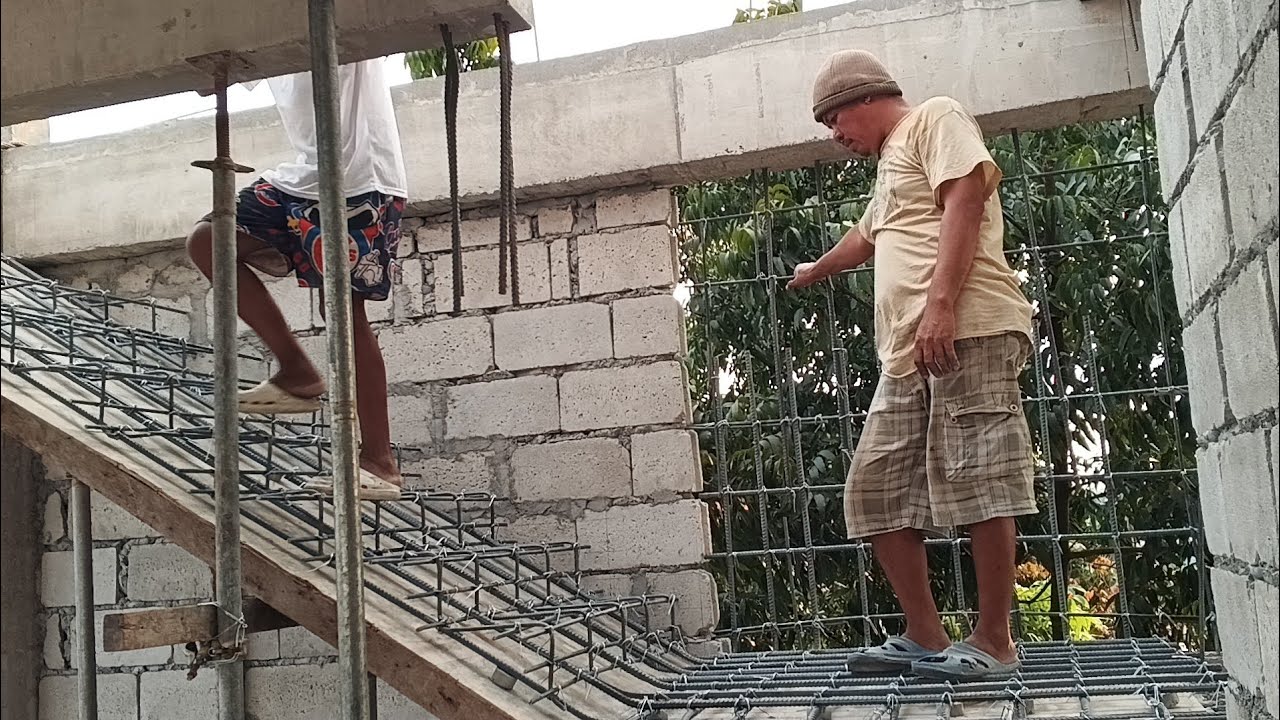 porma at bakal tayo ng hagdan