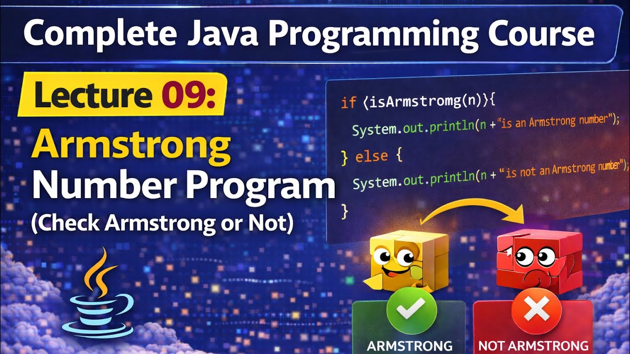 Lec-09 | Complete Java Programming Course for Beginners | Full Java Course Tutorial | Core Java