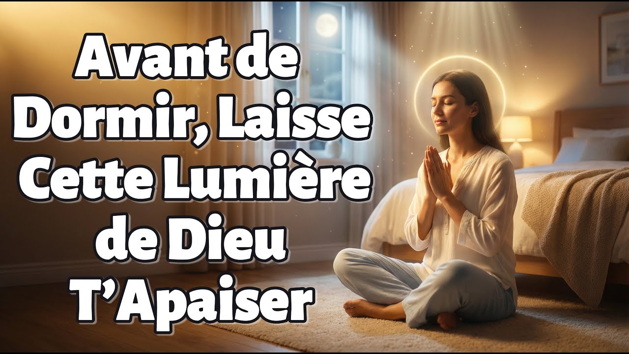 Avant de Dormir, Laisse Cette Lumière de Dieu T’Apaiser
