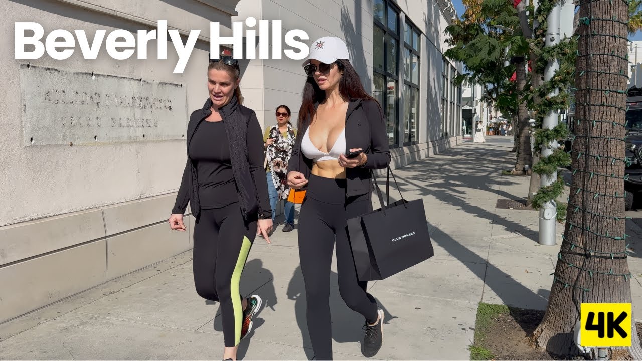 Beauty & Style in Beverly Hills ✨ Rodeo Drive Walking Tour 4K