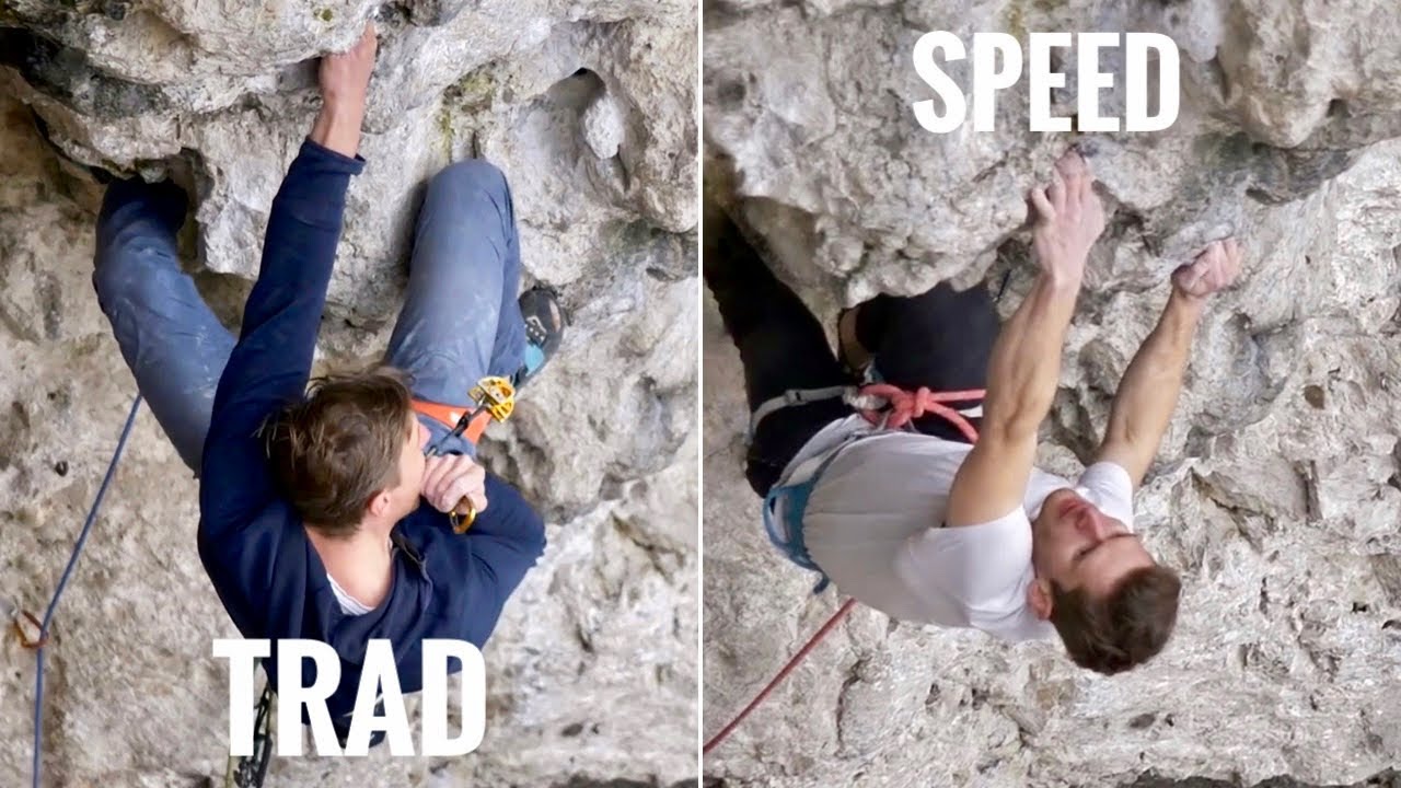 Trad- und Speedklettern im 9. Grad | Pumping Iron mal anders
