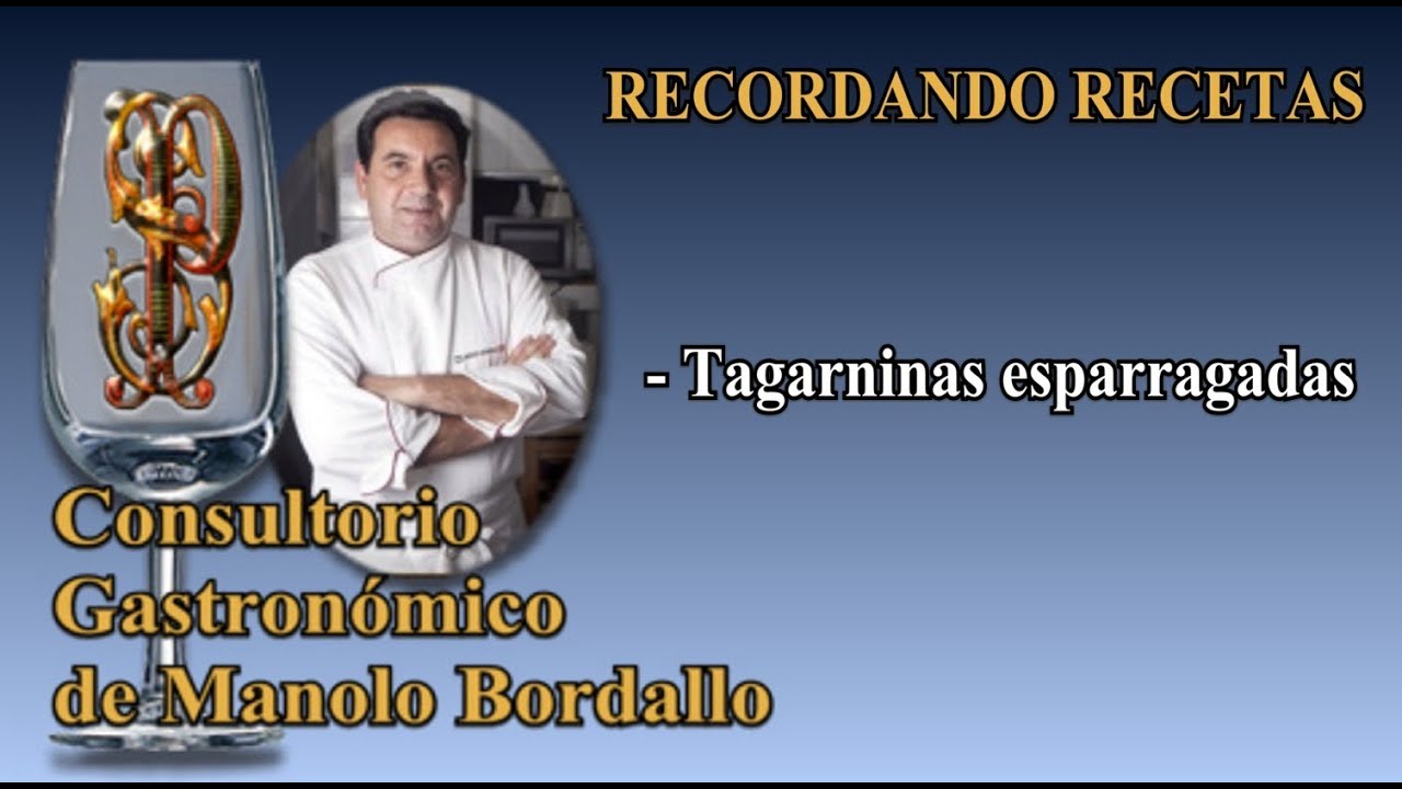 Receta de Tagarninas esparragadas, como se hace