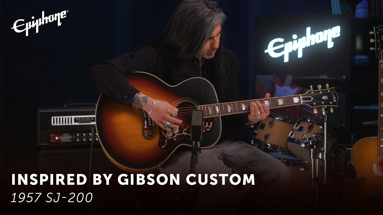Epiphone 1957 SJ-200 — Epiphone, вдохновленный Gibson Custom
