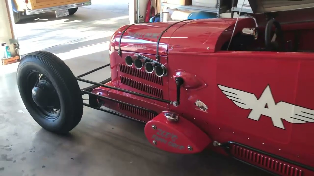 1927 Ford Thimble Drome - Idle
