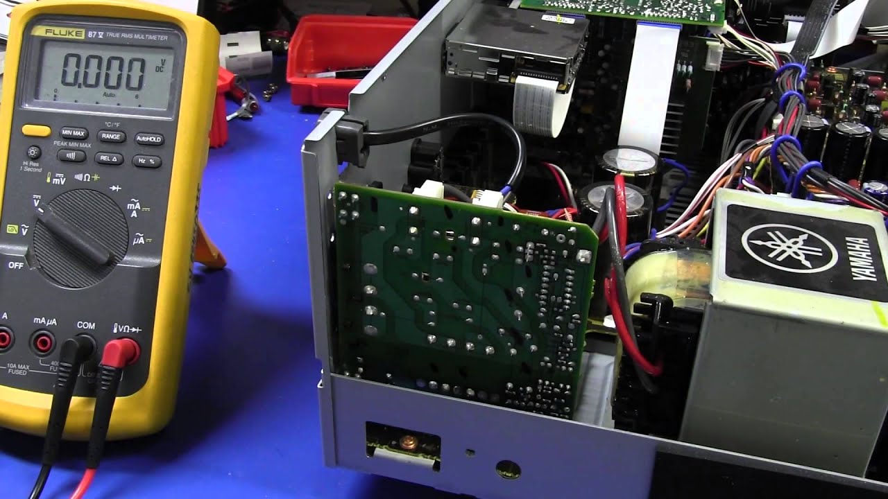 EEVBlog #379 - Yamaha RX-V557 Receiver Fix