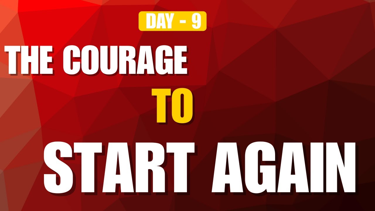 English Listening Practice | Inspirational Story: The Courage to Start Again | With Subtitles