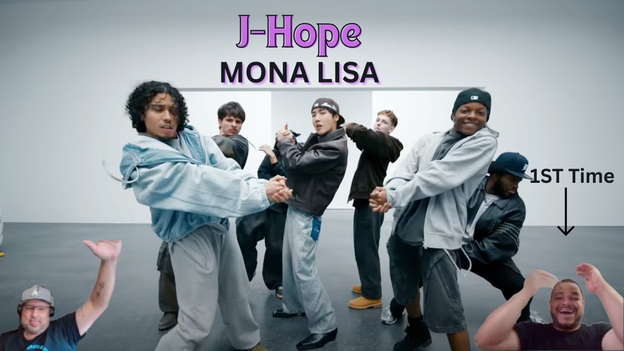 1st time reaction to J-hope check out our shocking reaction to Mona Lisa!