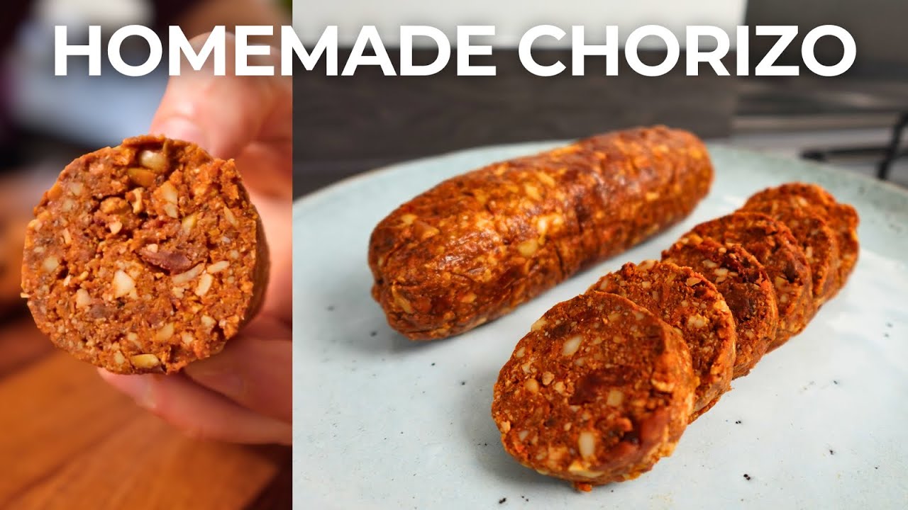 Best Vegan Chorizo (Sliceable, Smoky and Healthy)