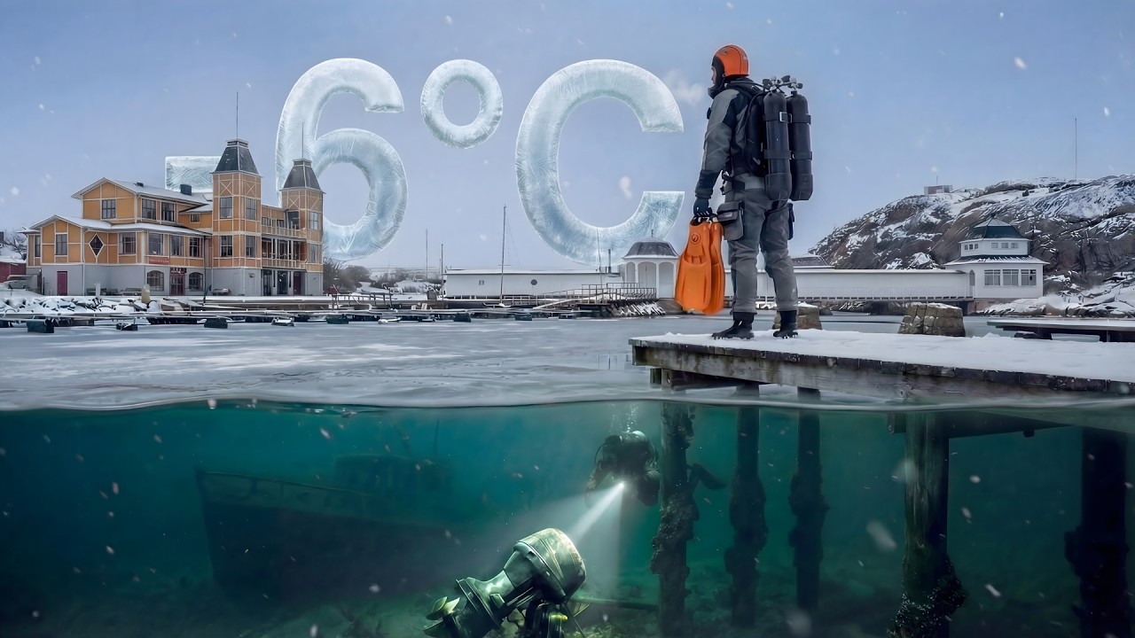 -6°C Winter Dive at Släggö | Lysekil, Sweden