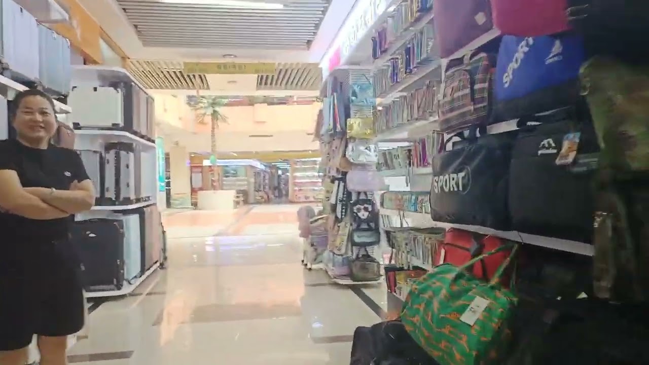 Walking around Yiwu International Trade City(District F 1st FL)