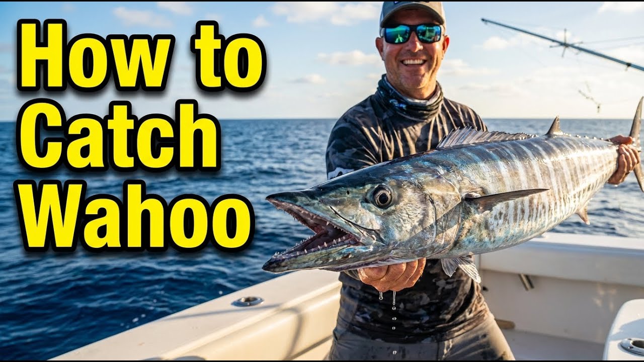 How to Catch Wahoo – High-Speed Trolling Setup (Lures, Rig & Best Speed)