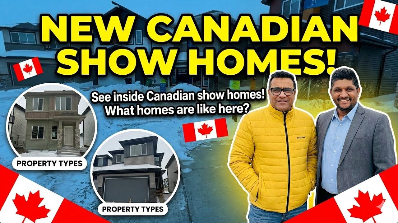 BRAND NEW SHOW HOMES TOUR IN CANADA || SHOW HOMES TOUR IN FORT SASKATCHEWAN 